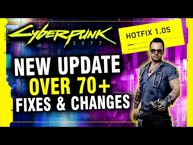 Cyberpunk 2077 tung hotfix 1.05 cho người dùng Xbox One và PS4.