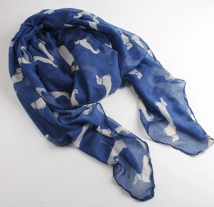 Title 7, Printed animal print shawl scarf