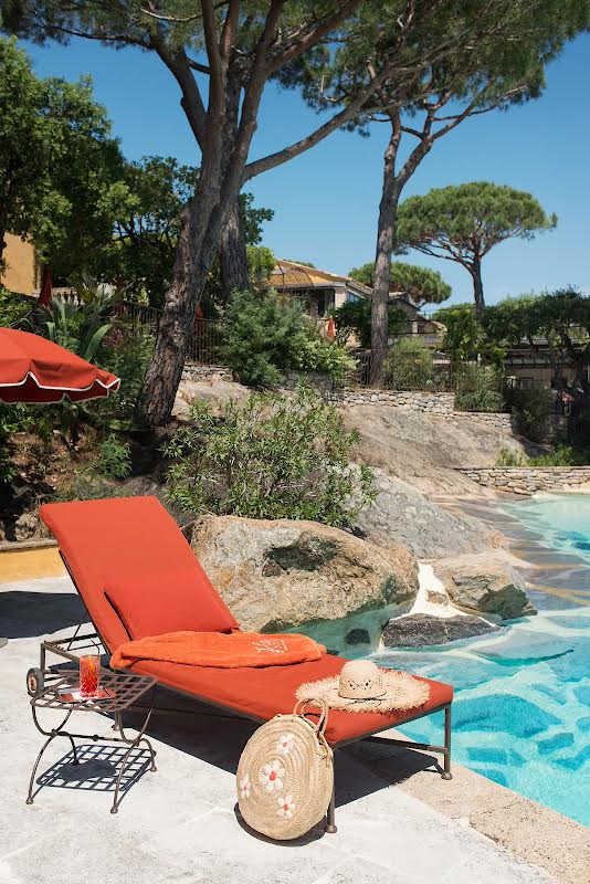 Villa Marie Saint-Tropez sunbed