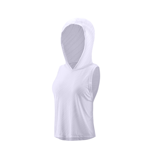 Title 2, Neverme Summer Hooded Short Sports Vest Women L...
