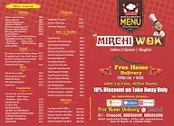 Mirchi Wok menu 5