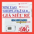 Sim Itelecom Vina Tạo Shopee, Gmail , Fb , Zalo... Hạn Dài Nghe Gọi Data 4G , Nuôi Sim Thoải Mái