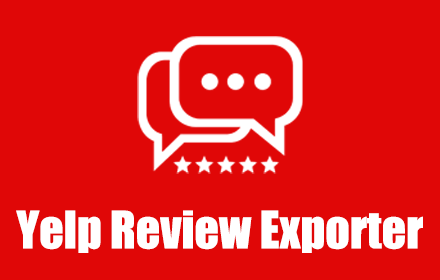 Yelp Reviews Exporter small promo image