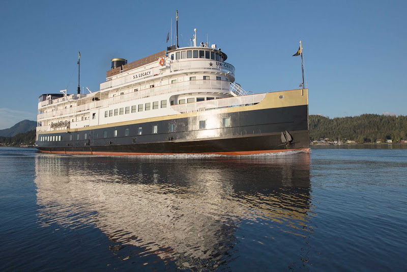 Journey through the passages of the Pacific Northwest on SS Legacy, part of UnCruise Adventures.