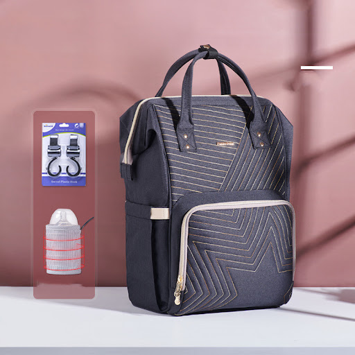 Title 4, Large Capacity and Light Mother Baby Backpack, ...