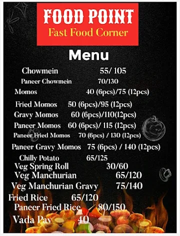 Food Point Fast Food Corner menu 