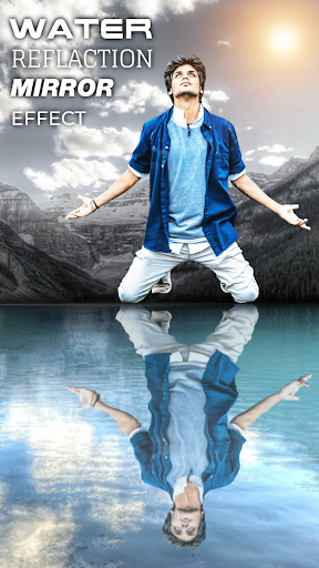 Water Reflection Effect Mirror Photo Cut Out By Best Photo