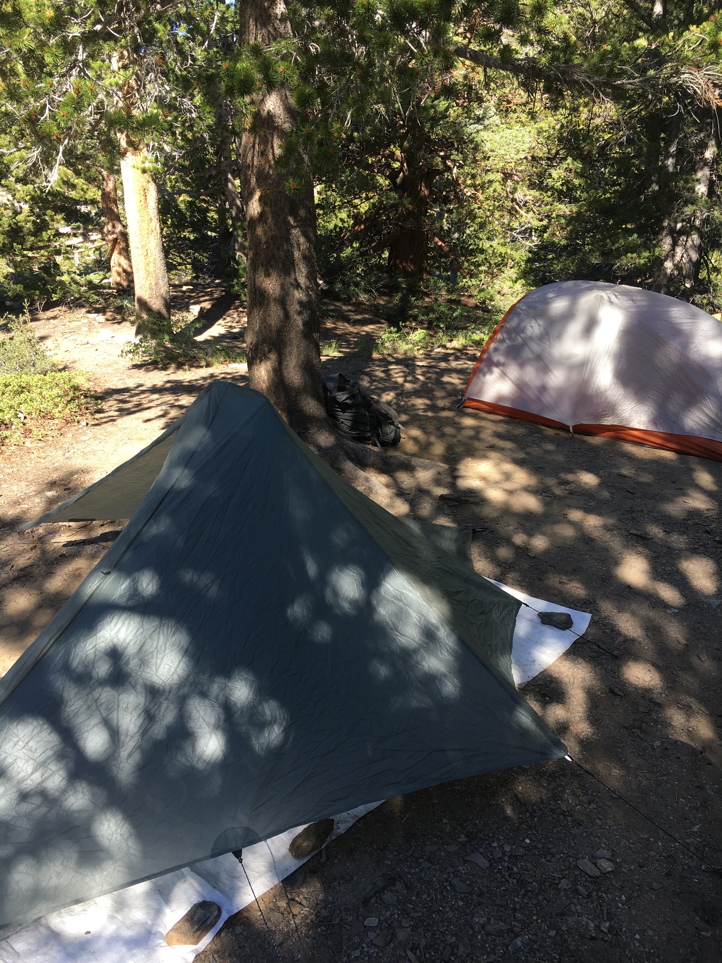 Our camp at Gem Lake