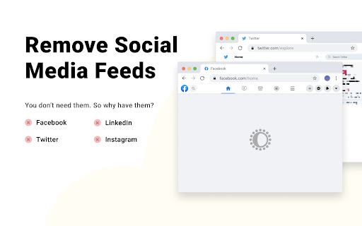 Scroll Solace - Hide Social Media Feeds