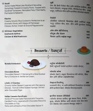 Level 5 Bistro & Bar menu 1