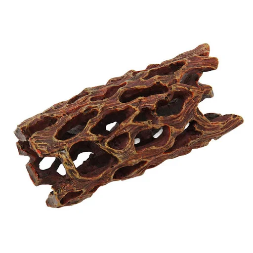 Fish Tank Trunk Cave Lifelike Landscape Ornament Aquarium Hollow Tree Trunk for Freshwater for Snakes