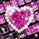 Clavier Coeur Diamant Rose icon