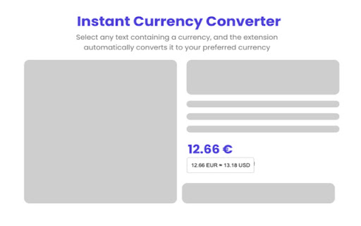 Instant Currency Converter