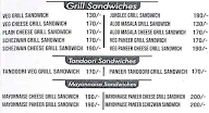 Sandwich Maker menu 2