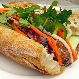 Spicy Pork Bahn-mi Sandwich