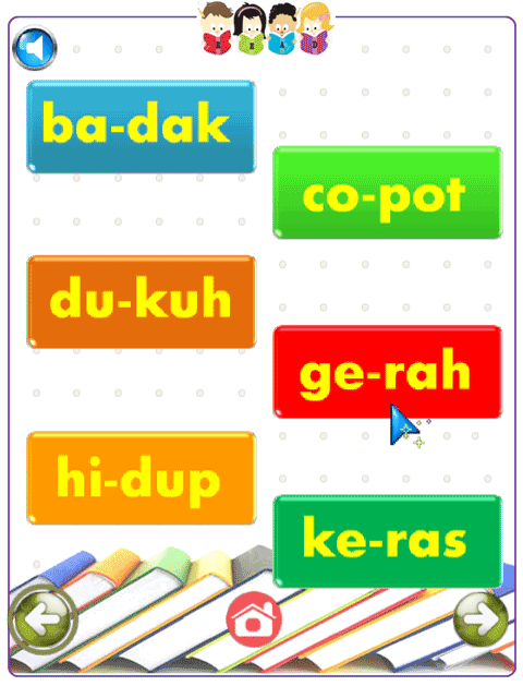 Download Gratis Buku Belajar  Membaca  Untuk Anak  Tk 