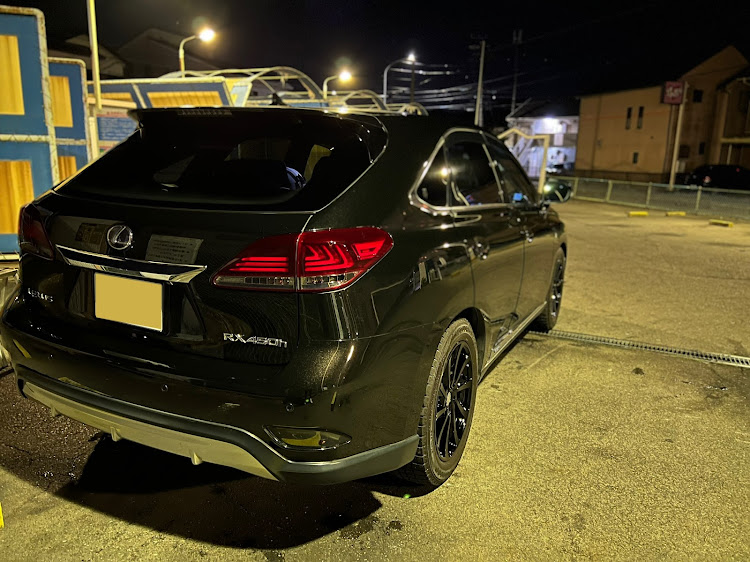 RXのレクサスRX・RX450h Fスポーツ・洗車・ホイール交換に関するカスタム事例の投稿画像2枚目