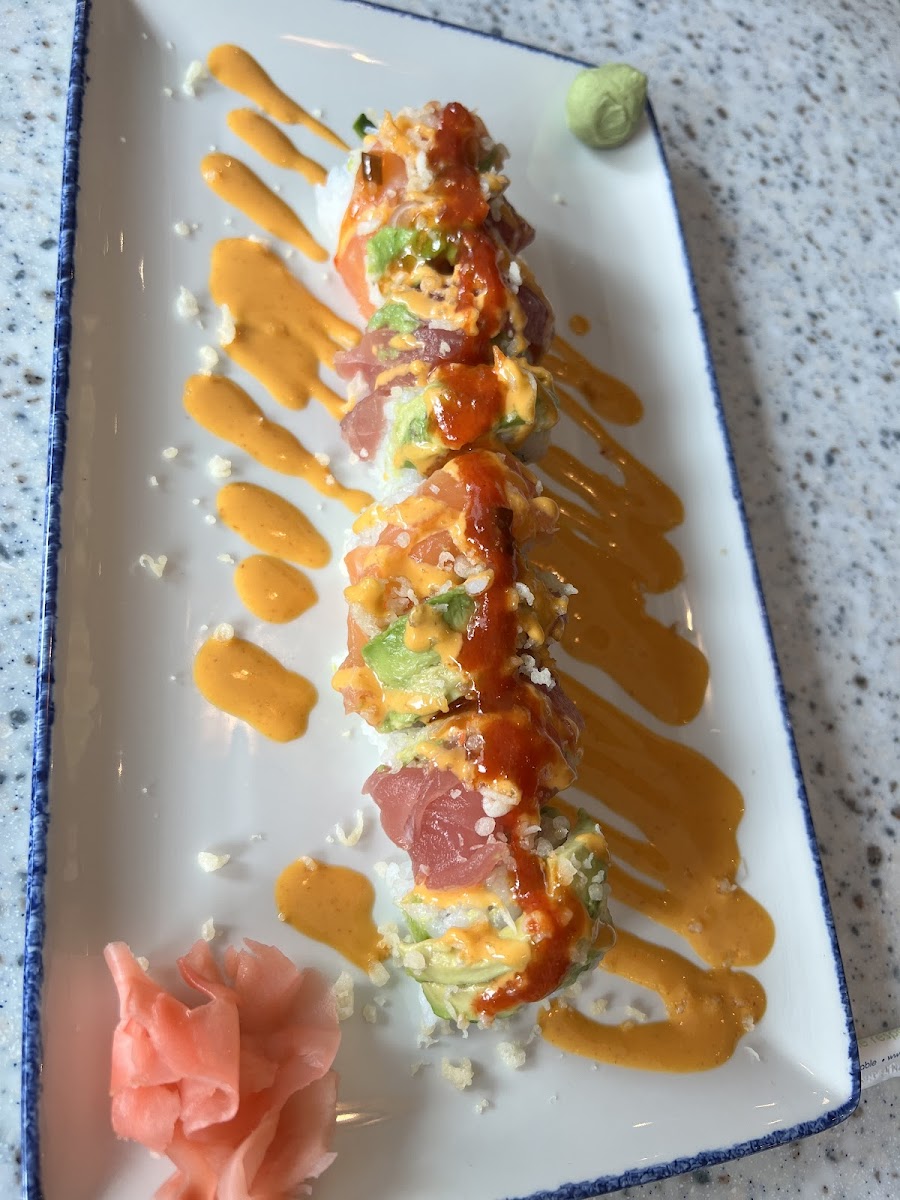 Firecracker suhsi roll