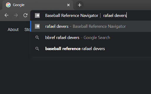 Baseball Reference Navigator