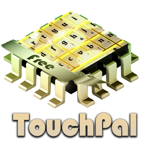 温暖的黄色 TouchPal 個人化 App LOGO-APP開箱王