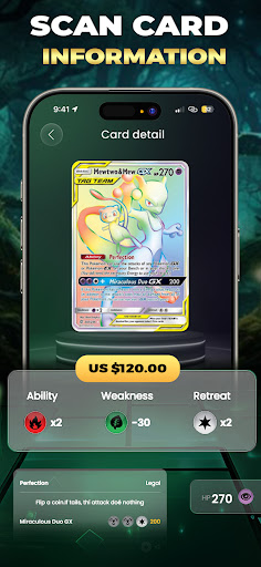 Screenshot TCGSnap: 3D Card Price Scanner