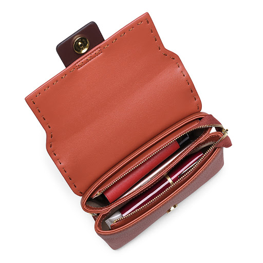 Title 3, Small square crossbody bag for carrying essenti...