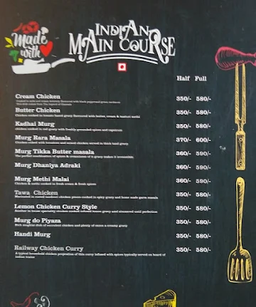 Chawla's 2 menu 