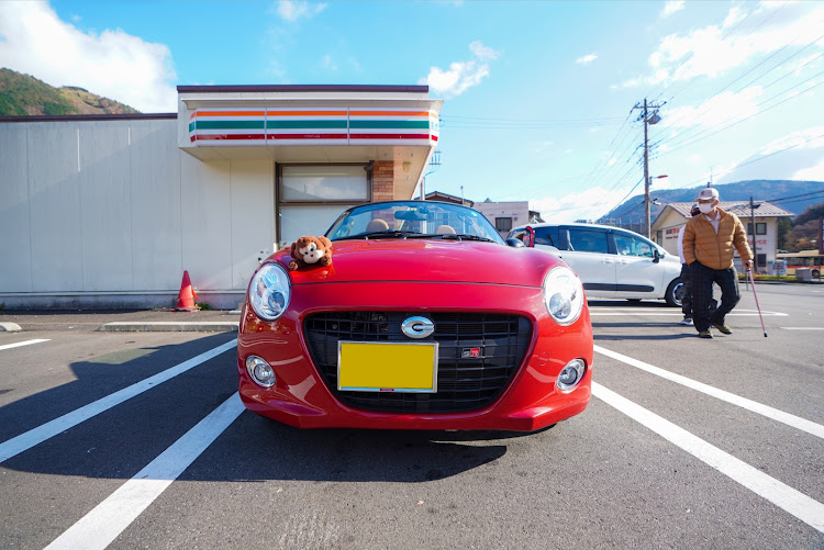 コペンのオープンカー・ドライブ・大寒波到来・オフ会に関するカスタム事例の投稿画像1枚目