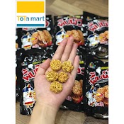 (Hsd 09/2023) Snack Mì Tôm Viên Đen Vị Gà Cay 38G Funny Castle