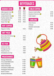 Mba Chai Wala menu 1