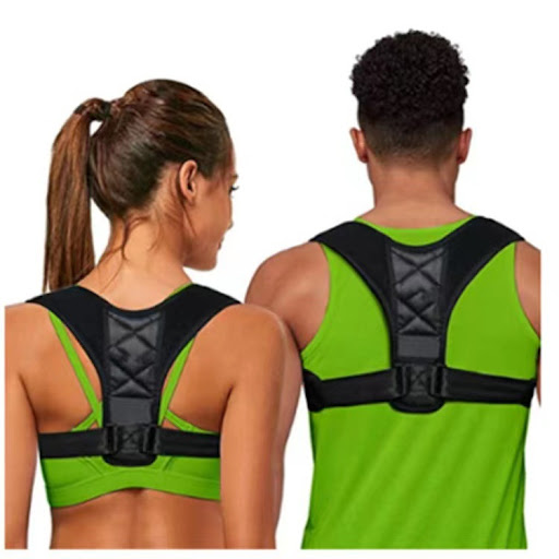 Title 4, Breathable Back Correction Band for Anti-Humpba...