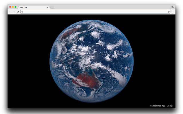 Himawari 8 Satellite New Tab Page chrome extension