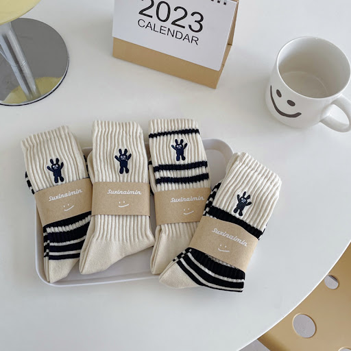 Title 1, Autumn And Winter Womens Embroidered Bear Tube...