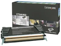 Toner LEXMARK C734A1KG 8K sort (Org.nr.C734A1KG)