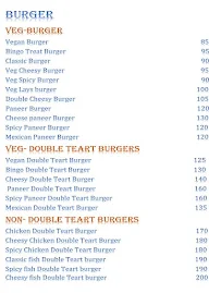 Bingo Burger menu 2