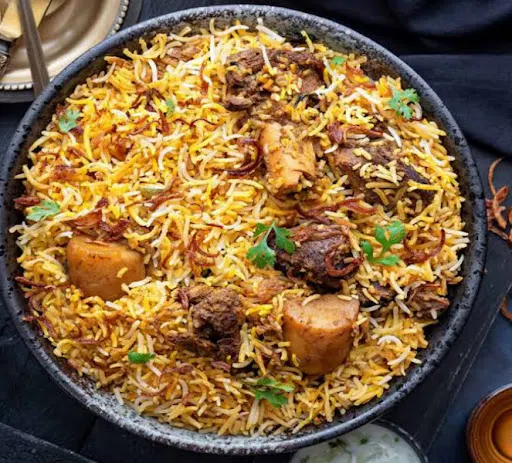 Mutton Biryani (With Gravy)