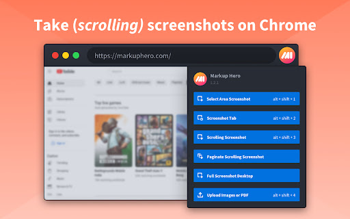 Scrolling Screenshot & Website Annotation App