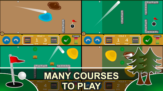 Mini-Arcade-Golf: Screenshot von Pocket Tours