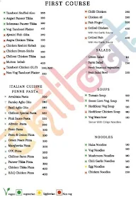 Chillout Restaurant menu 3