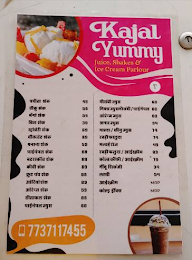 Kajal's Yummy menu 1