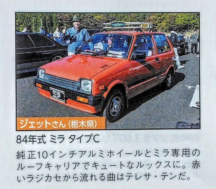 ミラの真正面ショットに関するカスタム事例の投稿画像3枚目