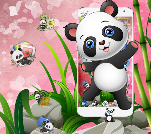 ???Cute Baby Panda Theme