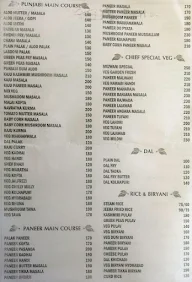 Mejewani Veg menu 7