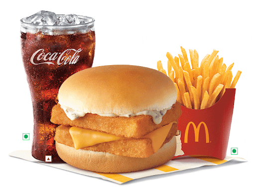 Large EVM Filet O Fish® Double patty Burger 