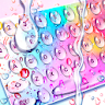 Color Rain Water Keyboard Live icon