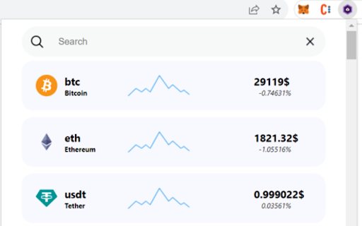 Crypto-Widget