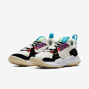 womens jordan delta sail/black/laser blue/opti yellow