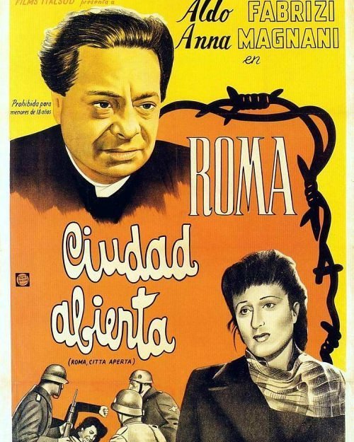 Roma, ciudad abierta (1945, Roberto Rosellini)