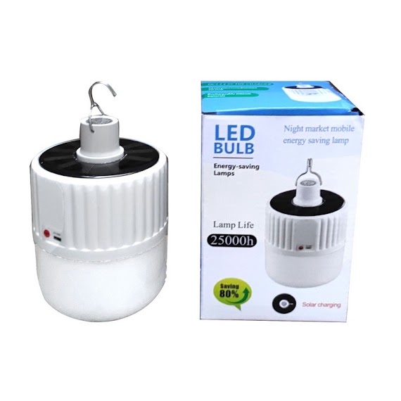 Sỉ Bóng Đèn Tích Điện Led Kèm Điều Khiển Năng Lượng Mặt Trời 100W & 120W & 150W Có Sạc