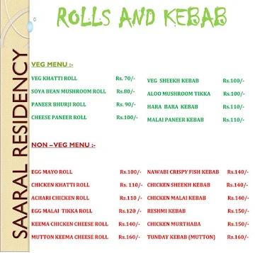 Chillies menu 